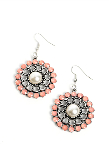 Effortlessly Eden Orange Earrings